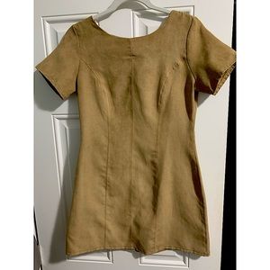 Sadie & Sage Faux Suede Mini Dress